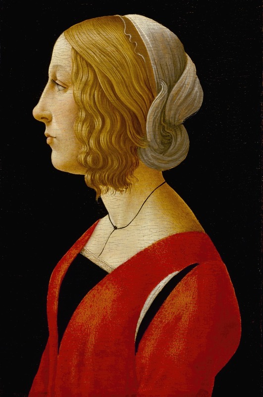 Raffaellino Del Garbo - Potrait of a Young Woman