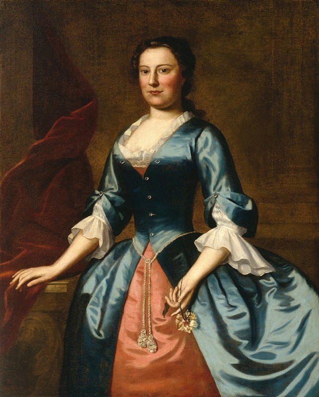 Robert Feke - Portrait of Mrs. Samuel McCall, Sr