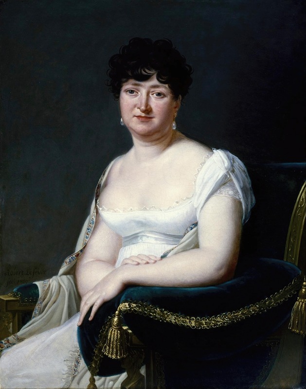 Robert Jacques François Lefèvre - Portrait of a Woman