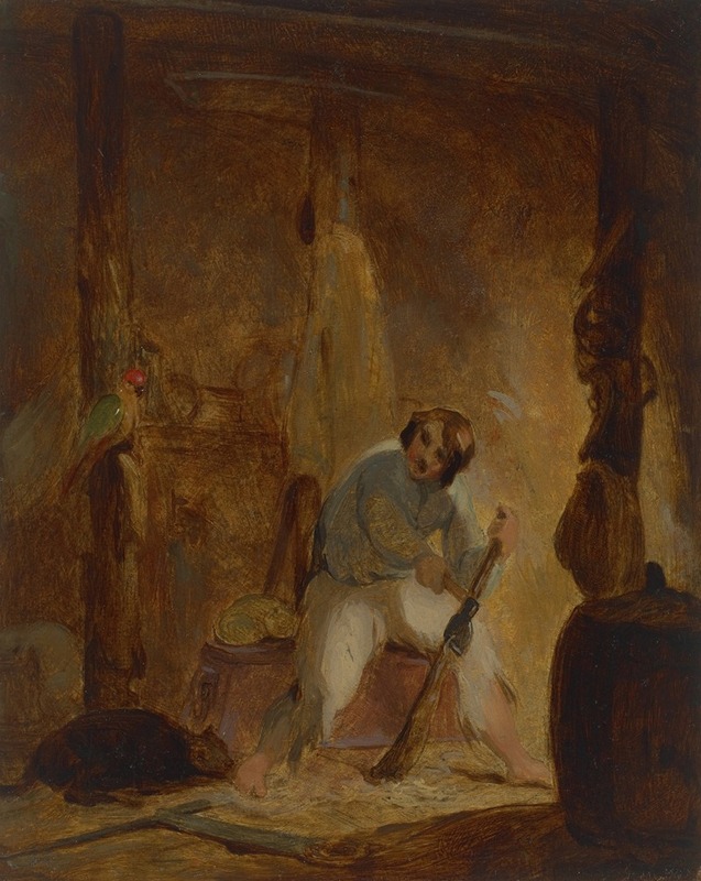 Thomas Sully - In His Cave