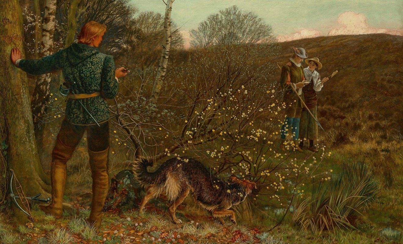 Arthur Hughes - Summer is a coming in
