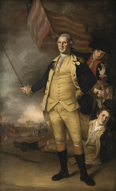 Charles Willson Peale - George Washington at the Battle of Princeton