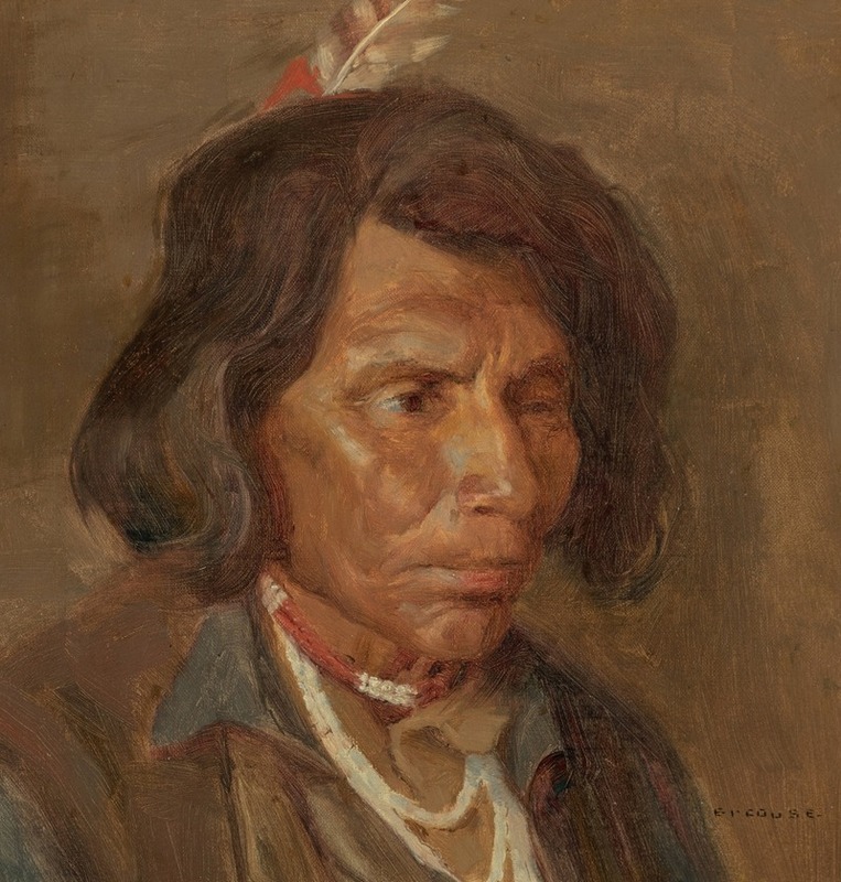 Eanger Irving Couse - Klikitat Chief