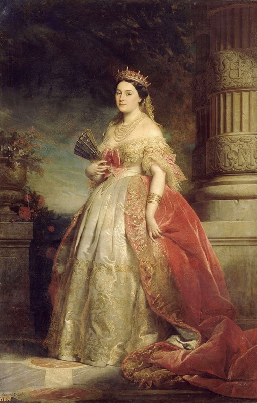 Édouard-Louis Dubufe - Portrait of the Princess Mathilde