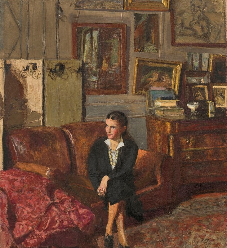 Édouard Vuillard - Portrait de Madame Jean-Henri Adam