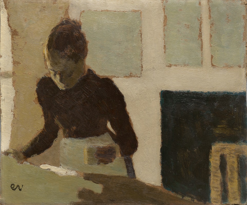 Édouard Vuillard - Woman Ironing