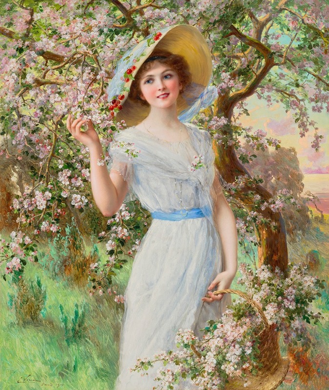 Emile Vernon - Cherry blossom