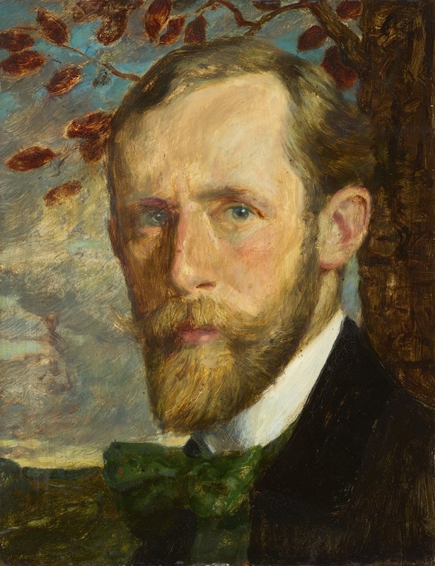 Ernst Würtenberger - Self-portrait
