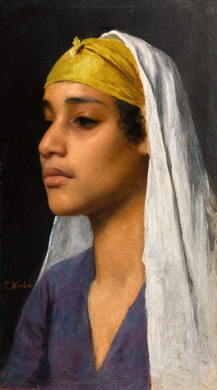 Franz Xaver Kosler - Young Egyptian Girl