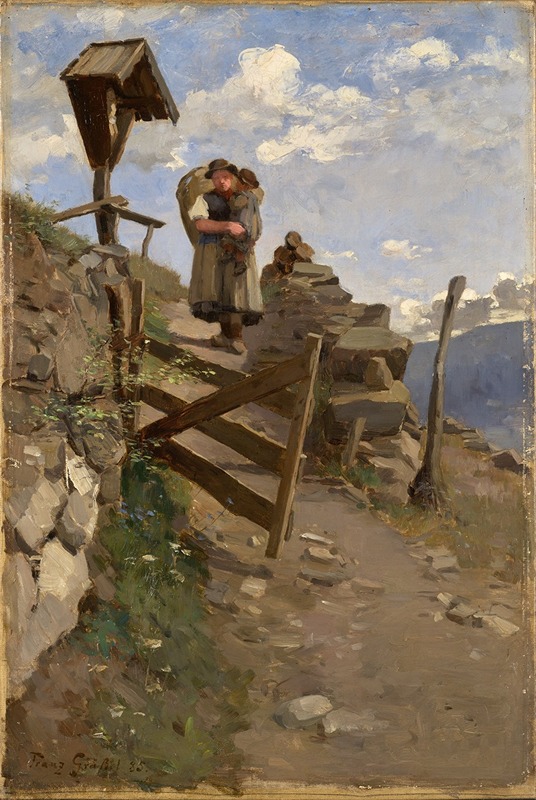 Franz Xaver Gräßel - On the Way Home