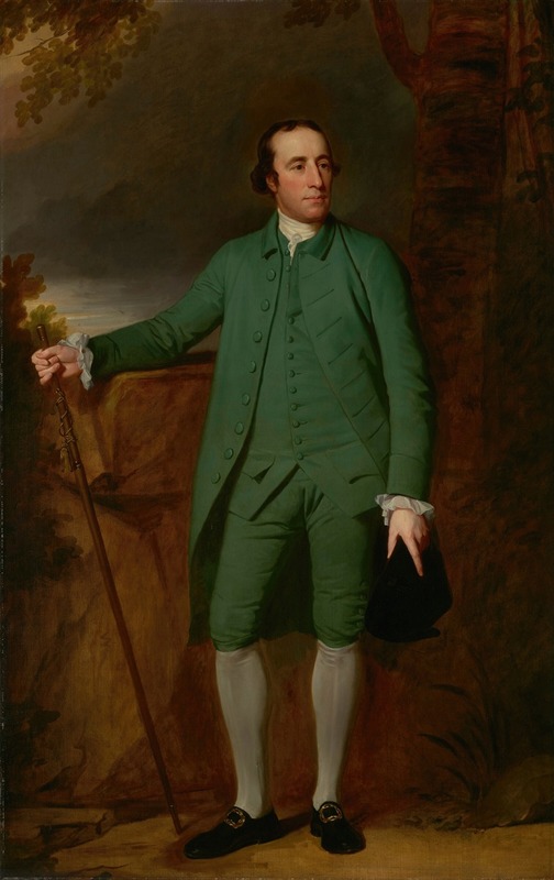 George Romney - Portrait of George Morewood (1720-1792) of Alfreton Park, Derbyshire