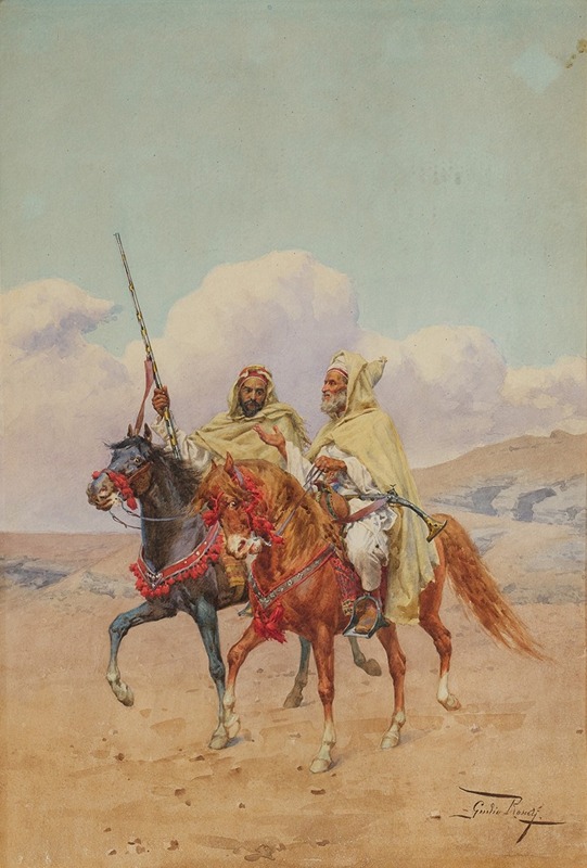Giulio Rosati - Horsemen of the Desert