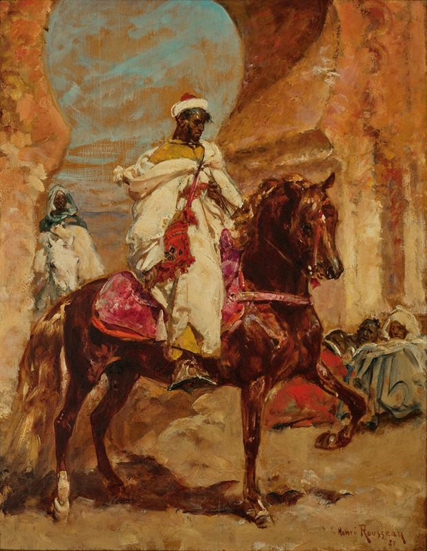 Henri Émilien Rousseau - Cavalier arabe