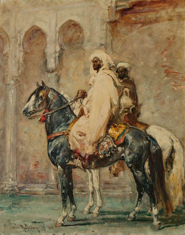 Henri Émilien Rousseau - Cavaliers arabes