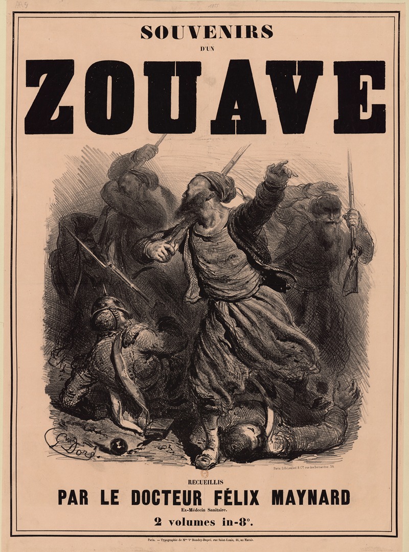 Gustave Doré - Souvenirs d’un zouave