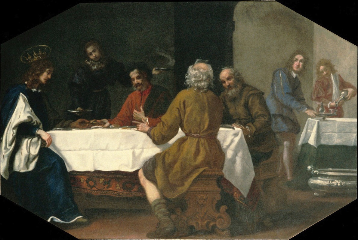 Jacopo Vignali - St. Louis of France Visiting an Alms House