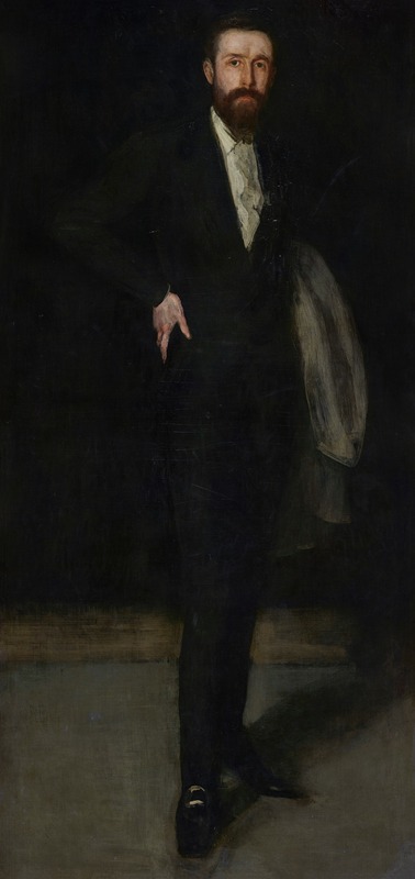 James Abbott McNeill Whistler - Arrangement in Black; Portrait of F. R. Leyland