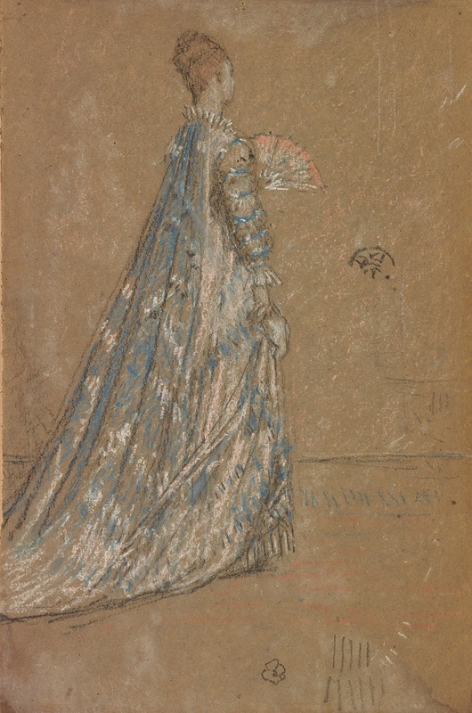 James Abbott McNeill Whistler - The Blue Dress