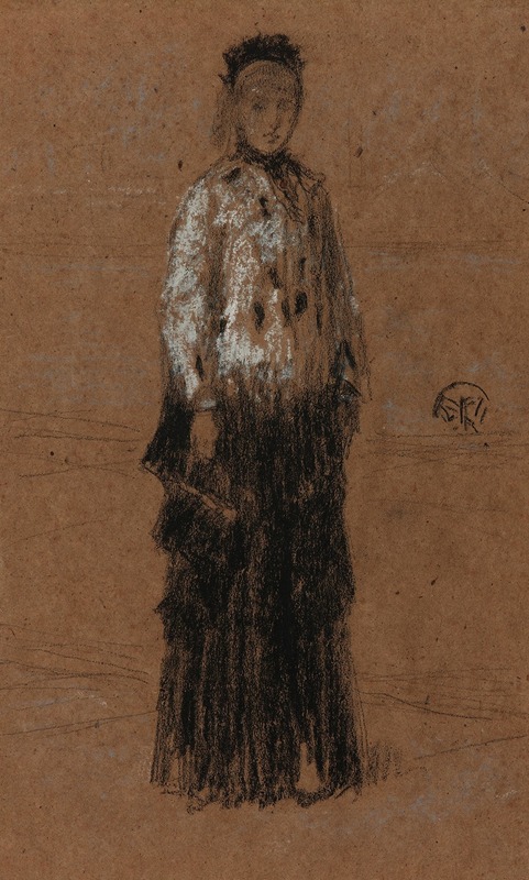 James Abbott McNeill Whistler - The Ermine Coat