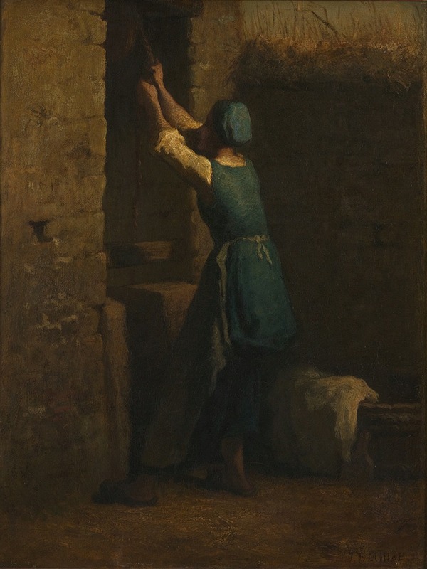 Jean-François Millet - Woman at Well