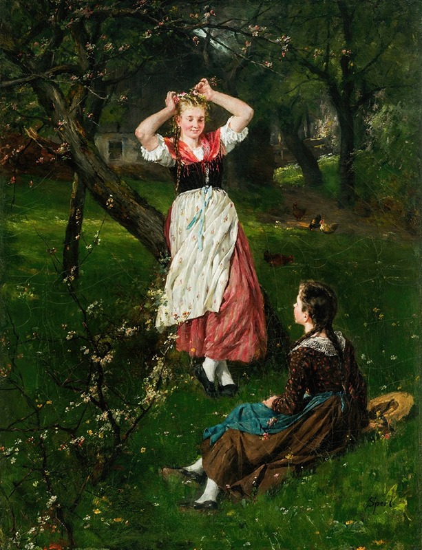 Johann Sperl - Im Frühling I