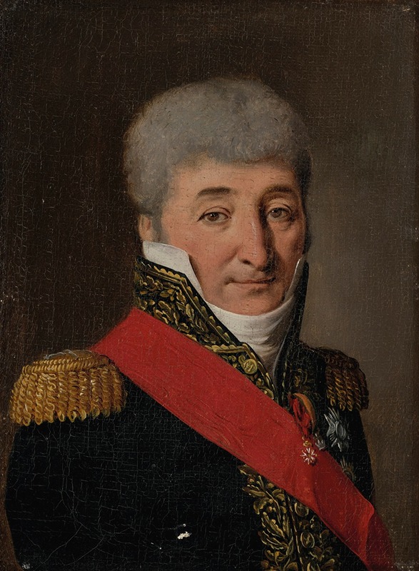 Louis Léopold Boilly - Portrait de Charles Pierre François Augereau