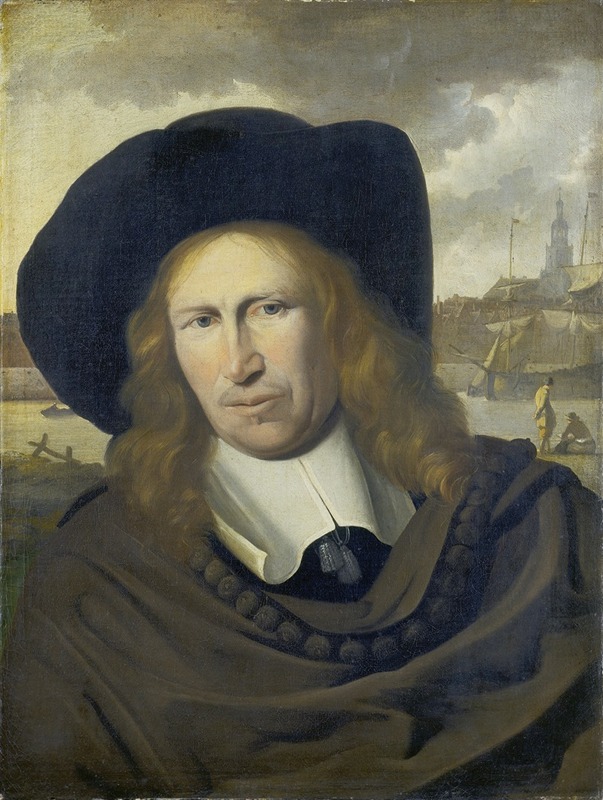Ludolf Bakhuysen - Portrait of a Man from the City of Emden