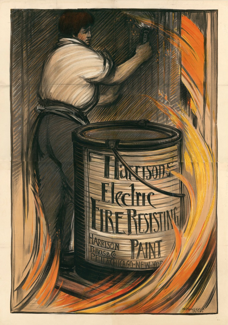 H.A. Thomas & Wilie Lith - Harrison’s Electric Fire Resisting Paint