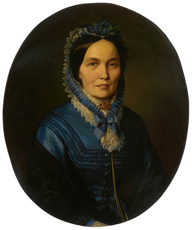 Marie Dürr-Grossmann - Portrait of Sophie Krebs, née Schaal