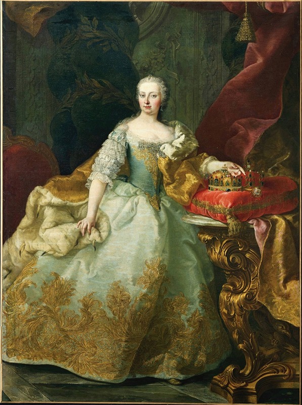 Martin van Meytens - Portrait of Maria Theresa of Austria