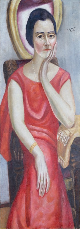 Max Beckmann - Portrait of Käthe von Porada