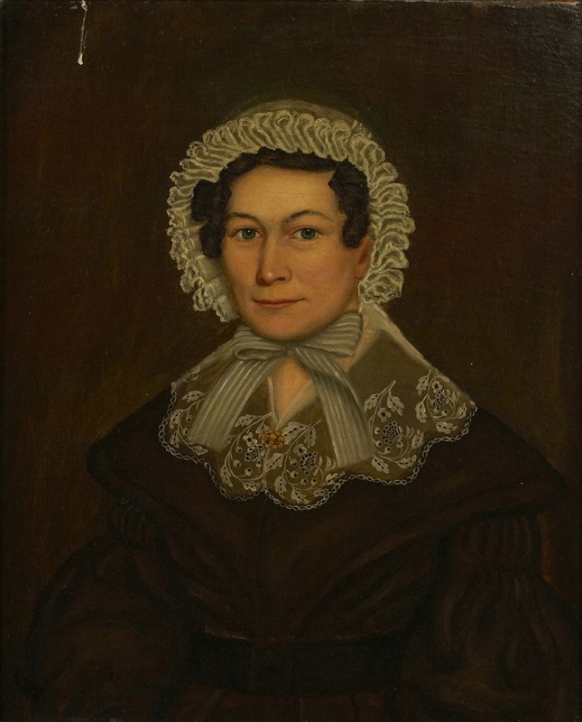 Obadiah Dickinson - Sarah Selden Jewett Mather (Mrs. Joseph H. Mather)