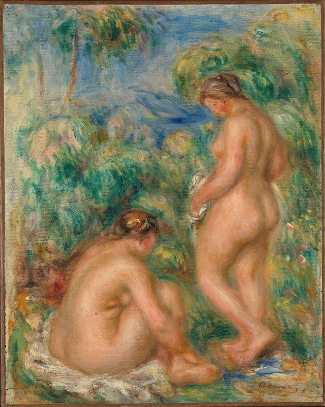 Pierre-Auguste Renoir - Bathing women
