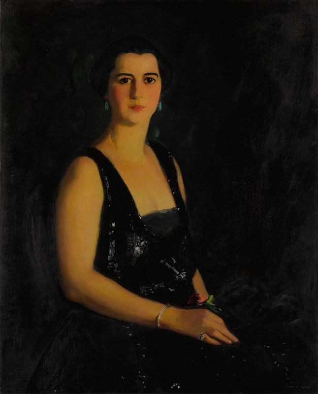Robert Henri - Portrait of Mrs. Arthur Bond Cecil