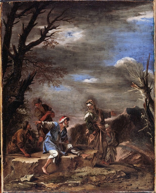 Salvator Rosa - Landscape with Figures