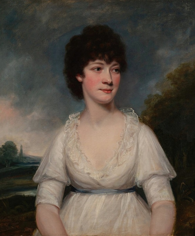 Sir William Beechey - Portrait of Miss Elizabeth Byrd, later Mrs. Slight