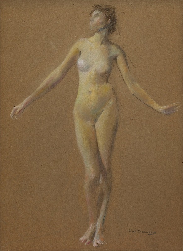 Thomas Wilmer Dewing - Nude Study