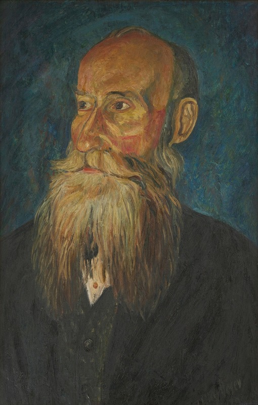 Willy Oeser - Portrait of J. Giessler