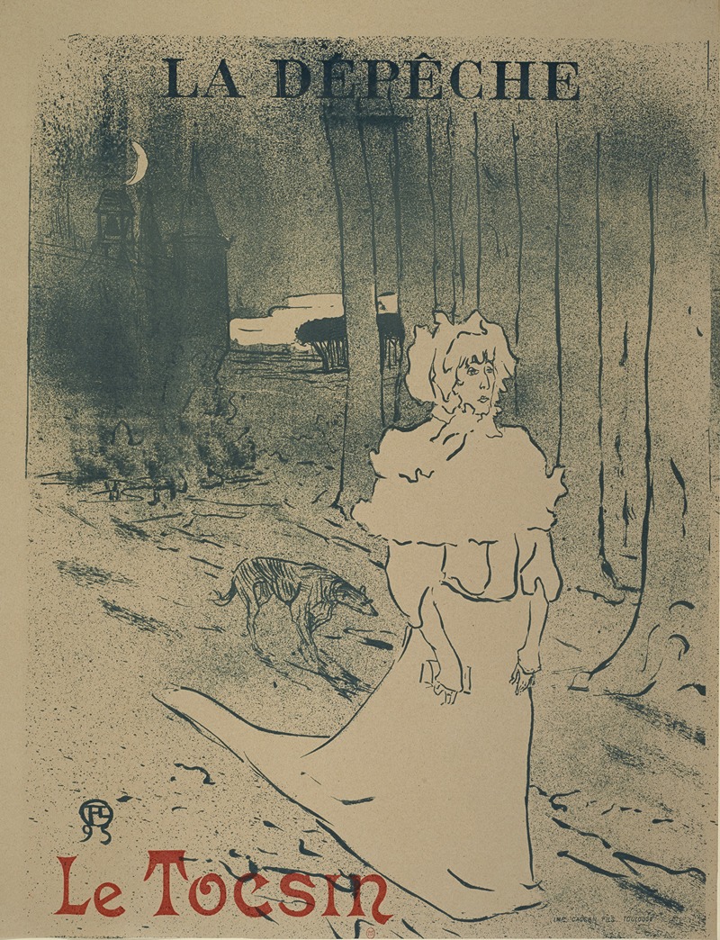 Henri de Toulouse-Lautrec - La Dépêche. Le Tocsin