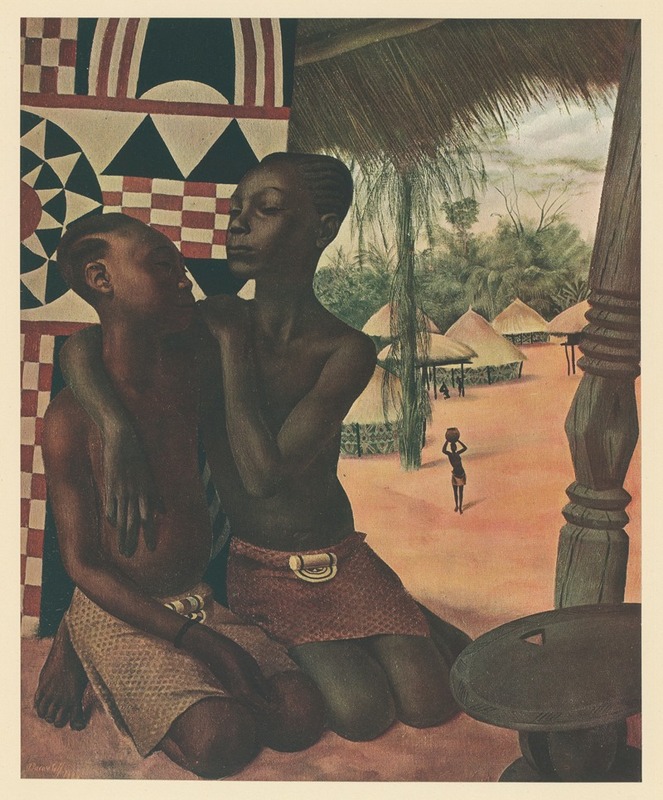 Alexandre Jacovleff - Dessins et peintures d’Afrique pl 33
