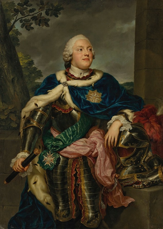 Anton Raphael Mengs - Portrait of Friedrich Christian, Prince of Saxony (1722-1763)