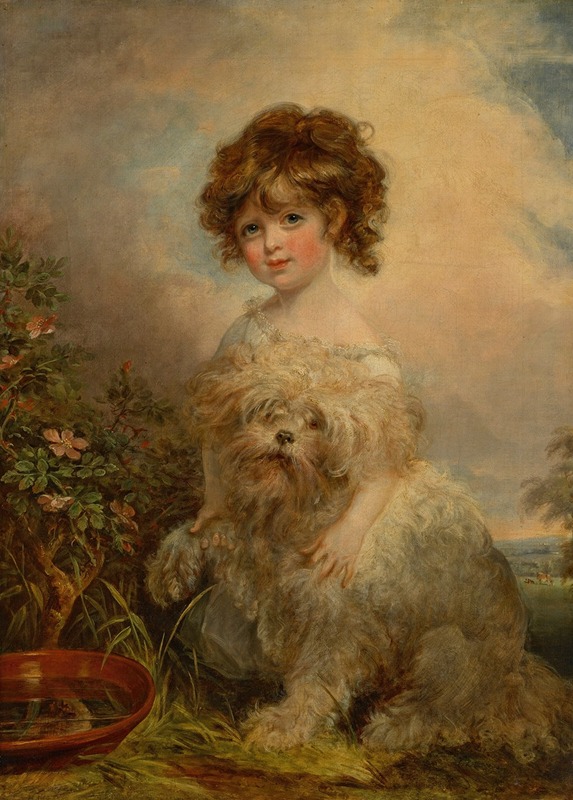 Arthur William Devis - Portrait of Miss Hetty Goldsmid (1798-1816)