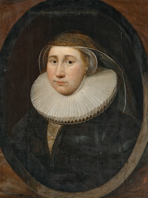 Cornelis Jonson van Ceulen - Portrait of a lady, traditionally identified as Cornelia Huysmans