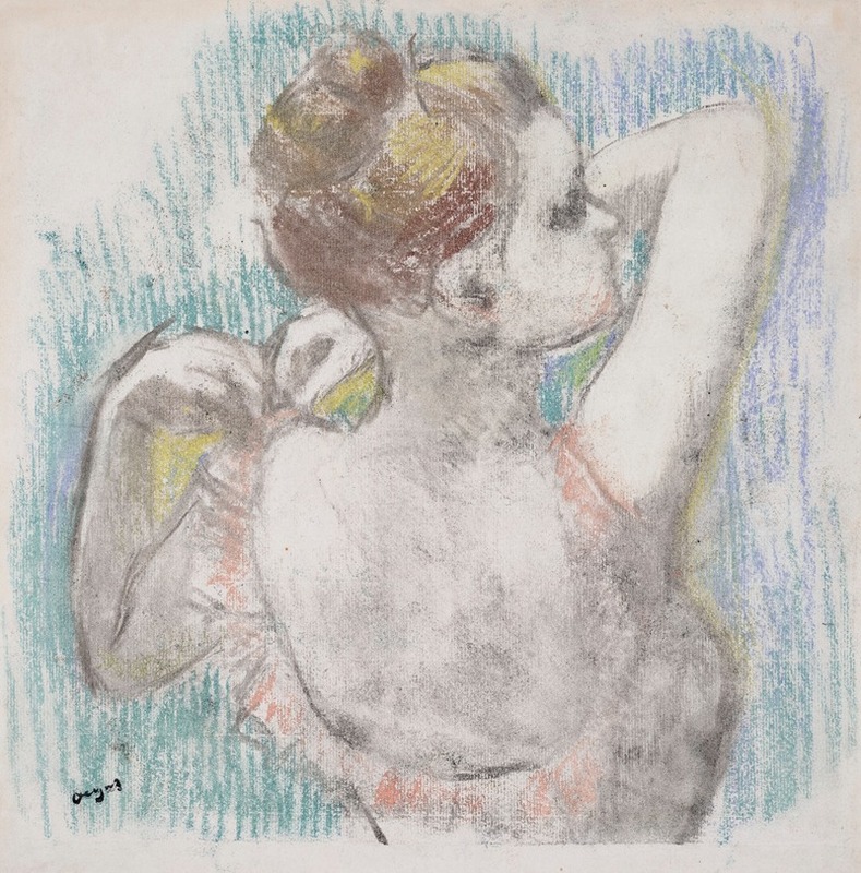 Edgar Degas - Danseuse, buste