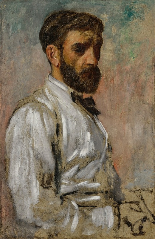 Edgar Degas - Portrait d’artiste (Léon Bonnat)