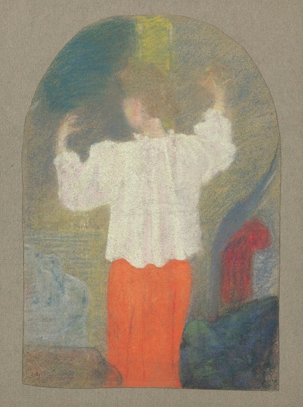Édouard Vuillard - Marie en caraco à sa toilette