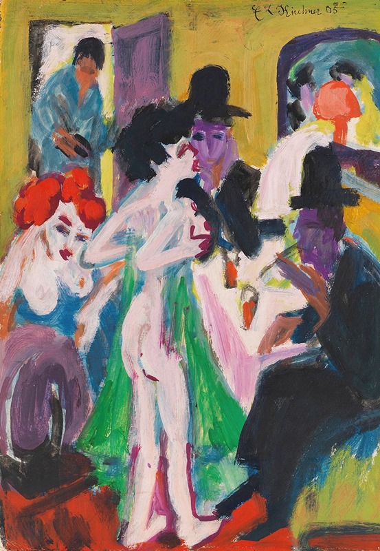 Ernst Ludwig Kirchner - Im Bordell