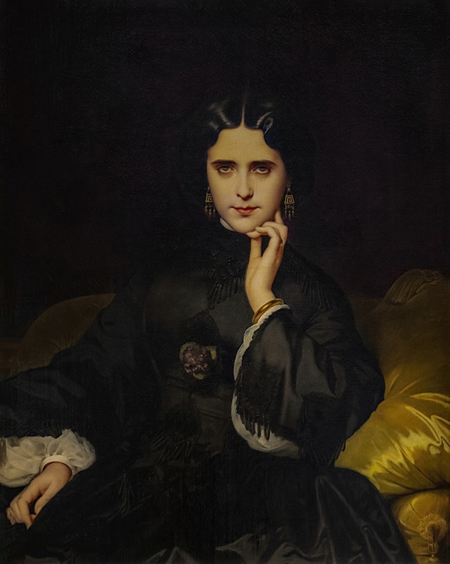 Eugène Emmanuel Amaury Duval - Madame de Loynes