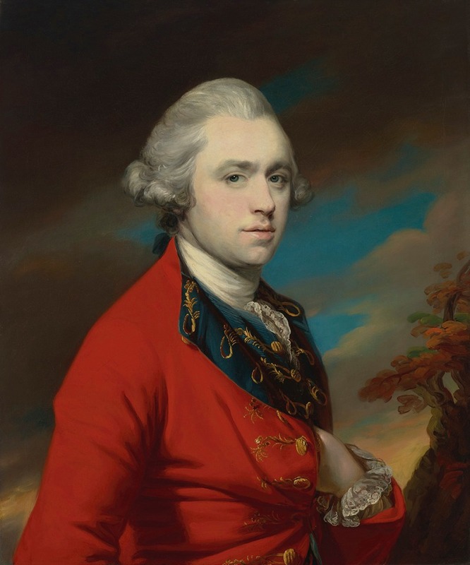 Francis Cotes - Portrait of Captain Collingwood Roddam (1734-1806)