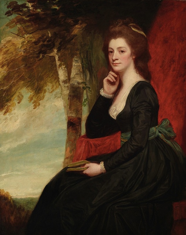 George Romney - Portrait of a lady, traditionally identified as Anne, Countess of Clare